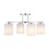 Herron Four Light Semi-Flush Mount in Chrome (51|6-4693-4-11)