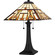 Tiffany Two Light Table Lamp in Matte Black (10|TF6814MBK)