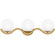 Spherical Three Light Bath in Aged Brass (10|SRI8623AB)