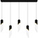 Alys LED Linear Chandelier in Matte Black (10|PCAYS540MBK)