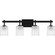 Brenthouse Four Light Bath in Matte Black (10|BTH8631MBK)