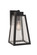 Sorano One Light Outdoor Lantern in Textured Black (46|ZA6914-TB)