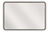 Monica LED Mirror in Flat Black (46|MIR2403RRT-FB3C)