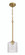 Claire One Light Mini Pendant in Satin Brass (46|60591-SB)