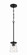 Connell One Light Mini Pendant in Flat Black (46|60491-FB)