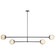 Melange LED Chandelier in Bronze (268|KW 5608BZ-ALB)
