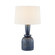 Russo One Light Table Lamp in Aged Brass/Ceramic Washed Cobalt (428|HL1042201-AGB/CDB)