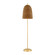Beatrice One Light Floor Lamp in Aged Brass (428|HL1001401-AGB)