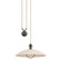 Dottie One Light Pendant in True Bronze/Soft Bisque (428|H995701-TRB/SBQ)