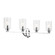 Gioe Four Light Bath in Chrome (12|55227CHFLU)
