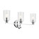 Gioe Three Light Bath in Chrome (12|55226CHFLU)