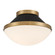 Xander One Light Flush Mount in Vibrant Gold (60|XAN-8001-VG-MK)