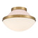 Xander One Light Flush Mount in Vibrant Gold (60|XAN-8001-VG-BH)