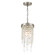 Winfield One Light Mini Pendant in Antique Silver (60|WIN-210-SA-CL-MWP)