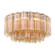 Addis Seven Light Flush Mount in Aged Brass (60|ADD-321-AG-AM)