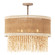 NATURALE Five Light Semi Flush Mount in Jute (33|524845JT)