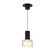 Twist-N-Lite LED Pendant in Black (34|PD-250905-CS-BK)