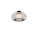 Doma LED Flush Mount in Black (34|FM-48513-30-BK)