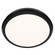 Parthenon LED Flush Mount in Black (34|FM-37510-40-BK)