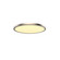 Round LED Flush Mount in Bronze (34|FM-252124-CS-BZ)