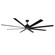 Condor 84'' Ceiling Fan in Black (16|88768BK)