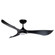 Keanu 56'' Ceiling Fan in White / Black (16|88755WTBK)