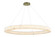 LumenAria LED Pendant in Brushed Brass (102|FAL-8227-BRSS)