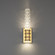 Kemberly LED Wall Sconce in Aged Brass (529|BWS60518-AB)