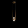 Cadenza LED Mini Pendant in Aged Brass (529|BPD28518-AB)