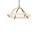 Copa LED Pendant in Aged Brass (281|PD-54525-AB)
