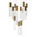 Cinema LED Pendant in Aged Brass (281|PD-30813S-AB)