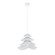 Embark LED Pendant in White/Clear (48|100061-63)