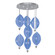 Embark LED Pendant in Silver Leaf/Blue (48|100060-41)