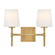 Saunders LED Vanity in Lacquered Brass (13|56952LCB)
