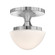 Knox LED Semi-Flush Mount in Chrome (13|47811CM)
