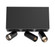 Bravo LED Flushmount in Black (40|BVOS301STSTST1540)