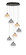Iissa LED Chandelier in Matte Black (40|48929-044)