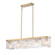 Skye Six Light Island Pendant in Brass (78|AC12175BR)