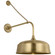 Academy Barn Light LED Barn Light in Hand-Rubbed Antique Brass (268|TOB 2810HAB/S7-HAB)