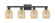 Arcadia Four Light Bath Vanity in Matte Black (405|716-4W-BK-G559-5ME)