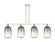 Arcadia Four Light Island Pendant in Polished Nickel (405|716-4I-PN-G482-7SL)