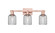Arcadia Three Light Bath Vanity in Antique Copper (405|716-3W-AC-G559-5SM)