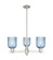 Arcadia Three Light Pendant in Satin Nickel (405|716-3CR-SN-G559-5BL)