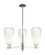 Arcadia Three Light Pendant in Polished Nickel (405|716-3CR-PN-G480-6OP)