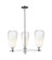 Arcadia Three Light Pendant in Polished Chrome (405|716-3CR-PC-G480-6OP)