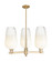 Arcadia Three Light Pendant in Champagne Bronze (405|716-3CR-CB-G484-7OP)