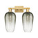 Arcadia Two Light Bath Vanity in Brushed Brass (405|716-2W-BB-G484-7SL)