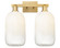 Arcadia Two Light Bath Vanity in Brushed Brass (405|716-2W-BB-G482-7OP)