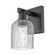 Arcadia One Light Wall Sconce in Matte Black (405|716-1W-BK-G559-5CL)