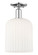 Arcadia One Light Semi-Flush Mount in Polished Chrome (405|716-1C-PC-G559-8GWH)